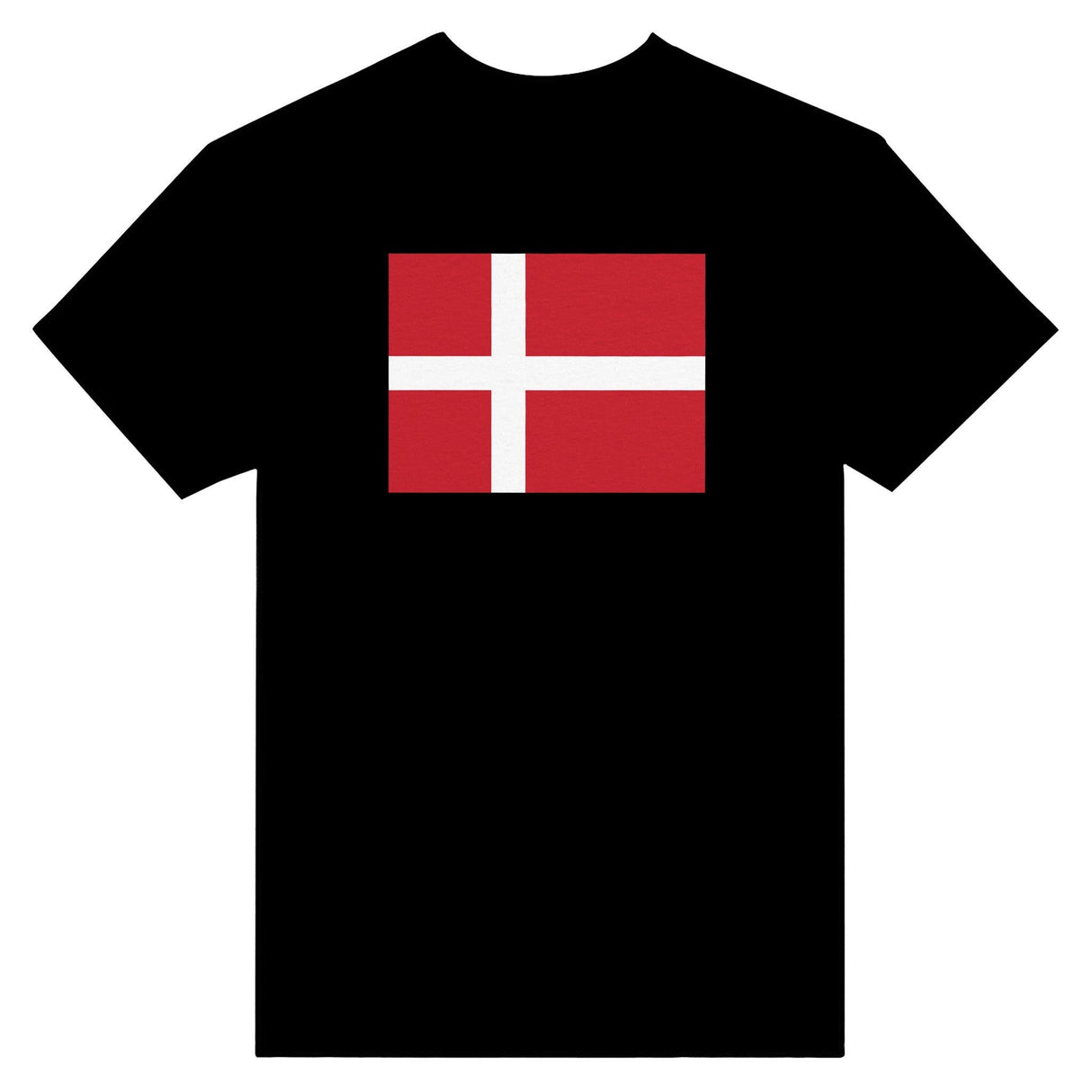 T-shirt Drapeau du Danemark - Pixelforma
