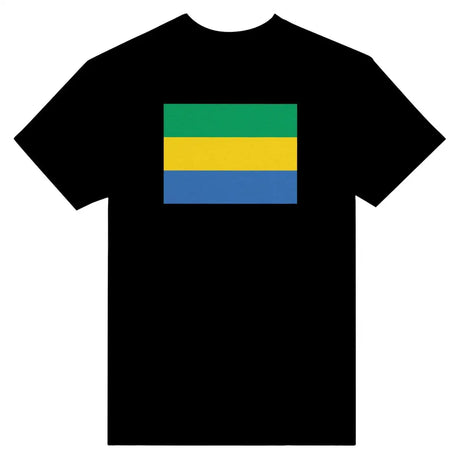 T-shirt Drapeau du Gabon - Pixelforma 