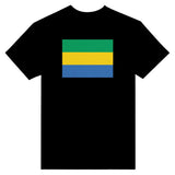 T-shirt Drapeau du Gabon - Pixelforma