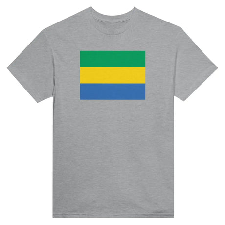 T-shirt drapeau du gabon - pixelformaflag