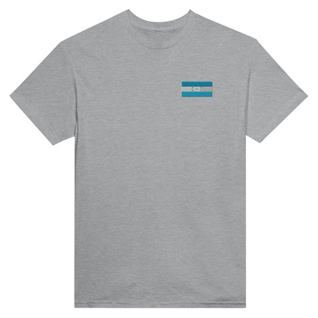 T-shirt Drapeau du Honduras en broderie - Pixelforma 