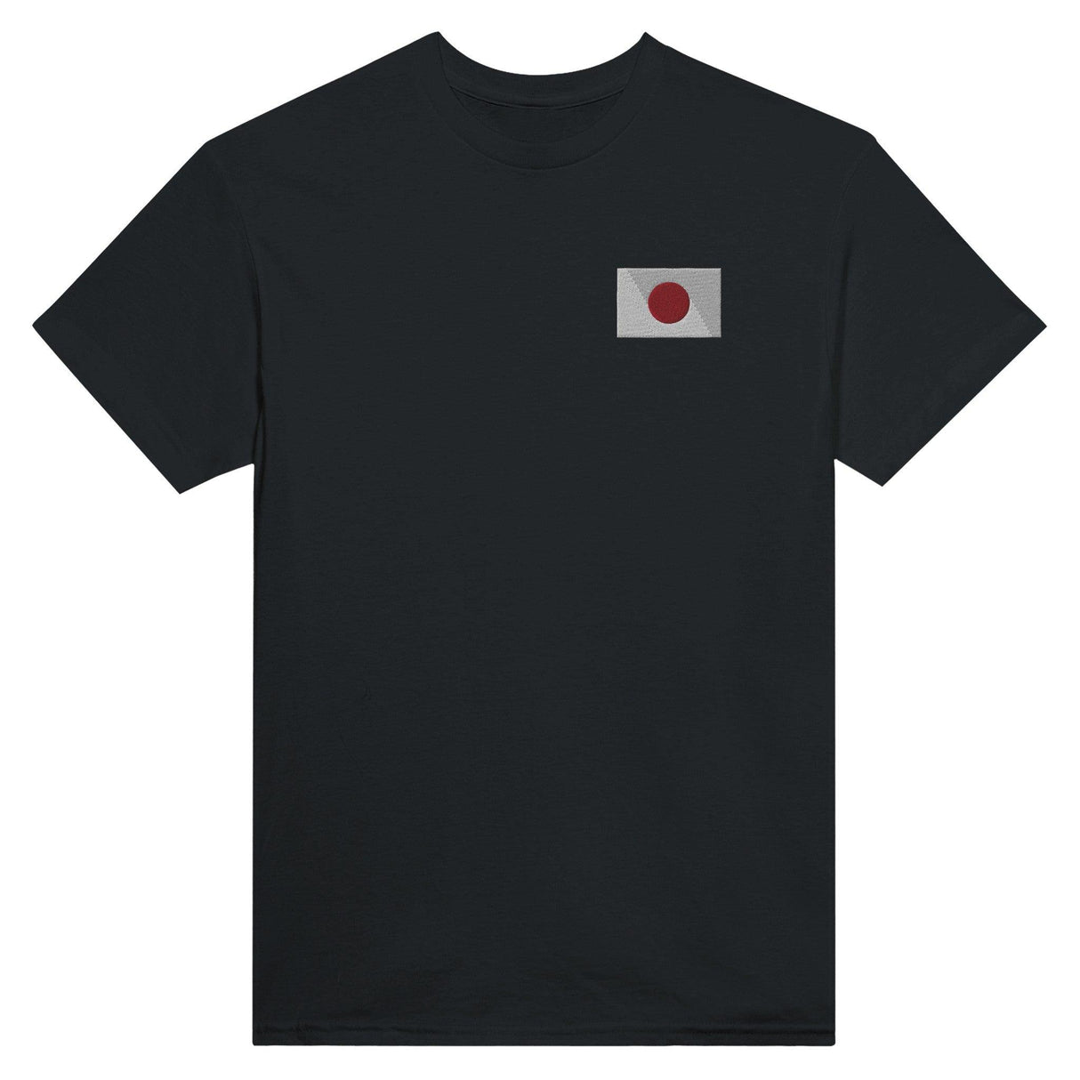 T-shirt Drapeau du Japon en broderie - Pixelforma