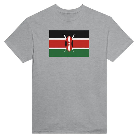 T-shirt drapeau du kenya - pixelformaflag