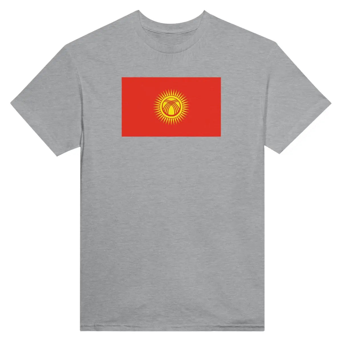 T-shirt Drapeau du Kirghizistan - Pixelforma 