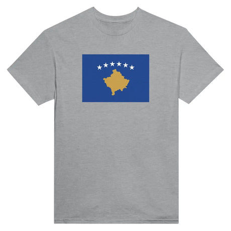 T-shirt drapeau du kosovo - pixelformaflag