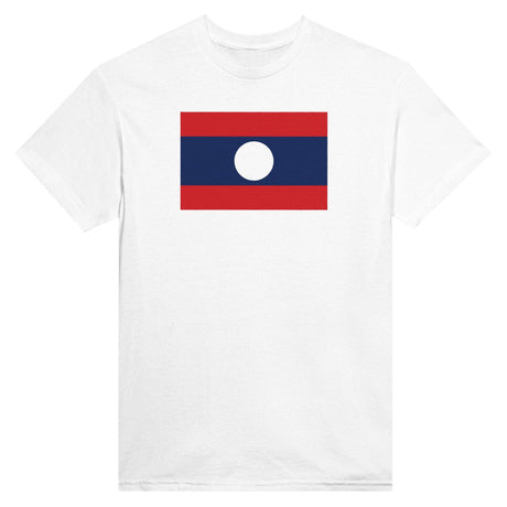 T-shirt Drapeau du Laos - Pixelforma 