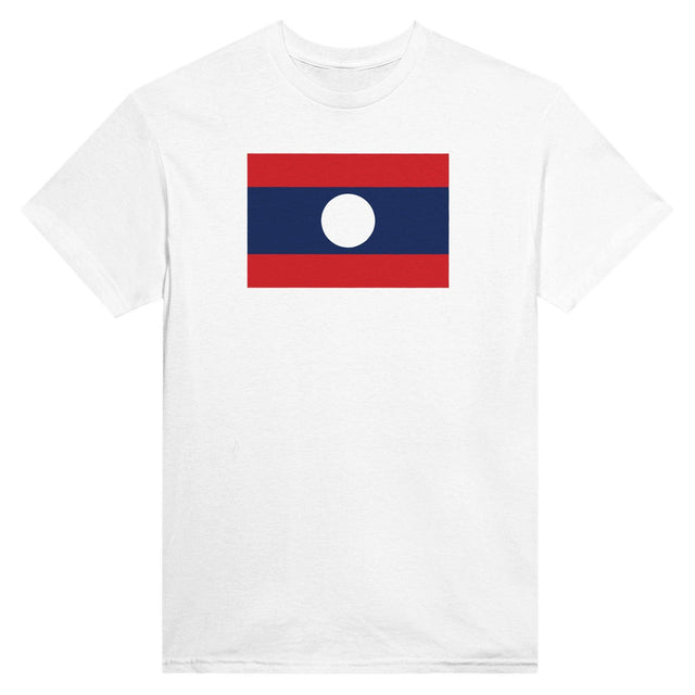 T-shirt Drapeau du Laos - Pixelforma