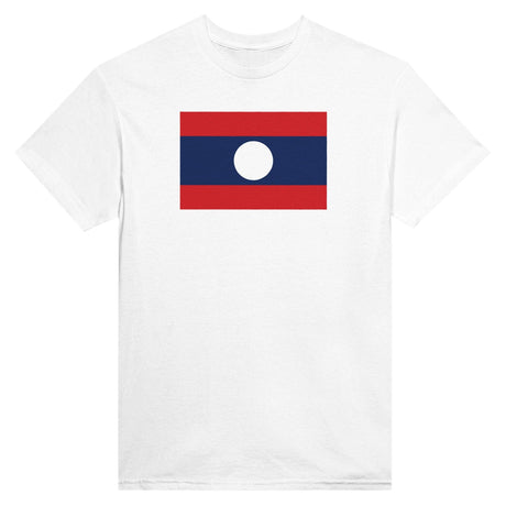 T-shirt Drapeau du Laos - Pixelforma