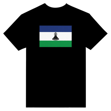 T-shirt Drapeau du Lesotho - Pixelforma