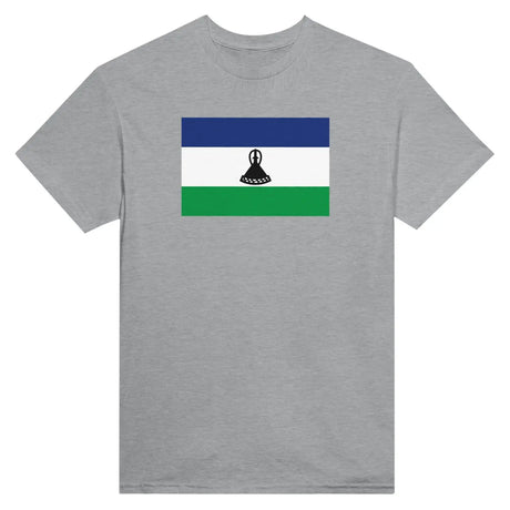 T-shirt drapeau du lesotho - pixelformaflag