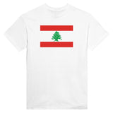 T-shirt Drapeau du Liban - Pixelforma