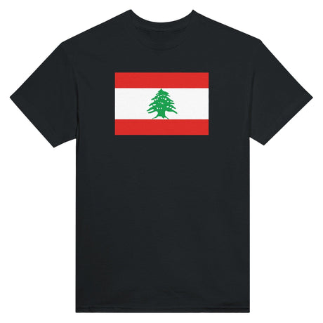 T-shirt Drapeau du Liban - Pixelforma