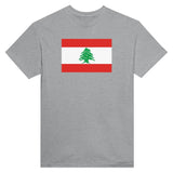 T-shirt Drapeau du Liban - Pixelforma