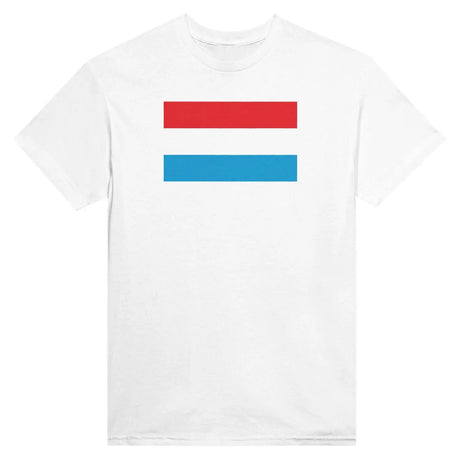 T-shirt drapeau du luxembourg - pixelformaflag