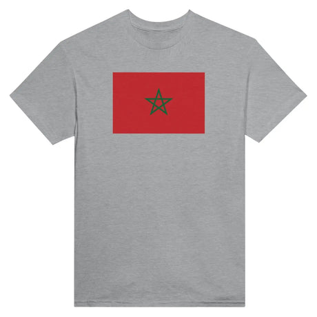 T-shirt drapeau du maroc - pixelformaflag