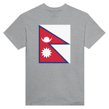 T-shirt Drapeau du Népal - Pixelforma