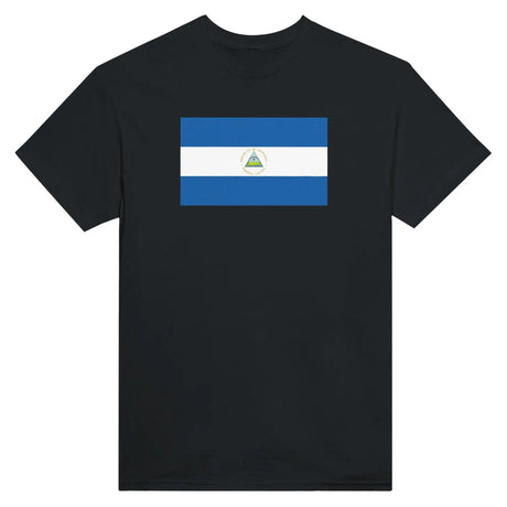 T-shirt drapeau du nicaragua - pixelformaflag