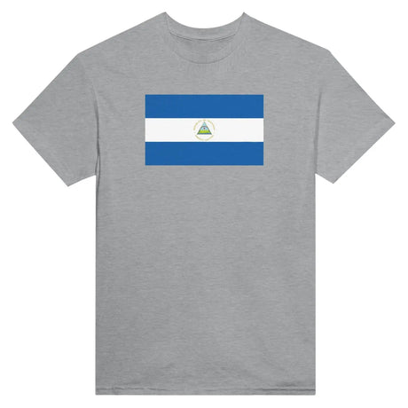 T-shirt drapeau du nicaragua - pixelformaflag