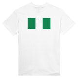 T-shirt Drapeau du Nigeria - Pixelforma