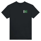 T-shirt Drapeau du Pakistan en broderie - Pixelforma 