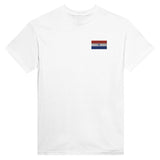 T-shirt Drapeau du Paraguay en broderie - Pixelforma