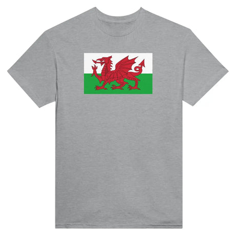 T-shirt drapeau du pays de galles - pixelformaflag