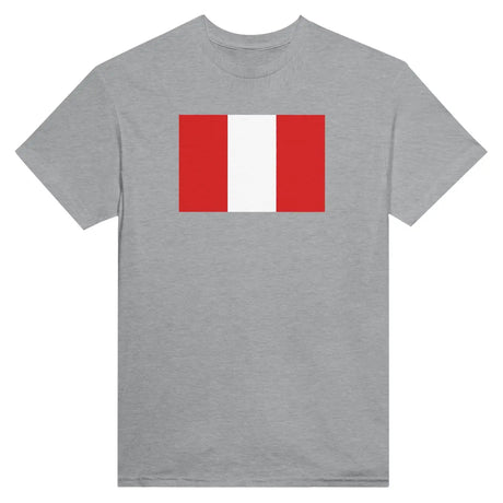 T-shirt drapeau du pérou - pixelformaflag