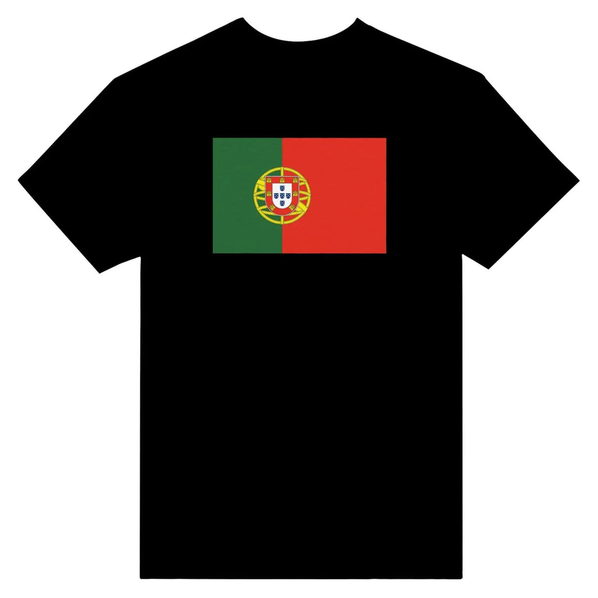 T-shirt drapeau du portugal - pixelformaflag