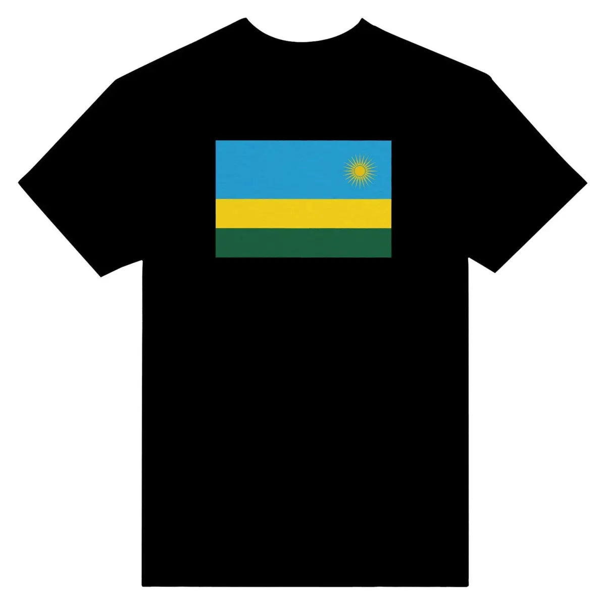 T-shirt Drapeau du Rwanda - Pixelforma 