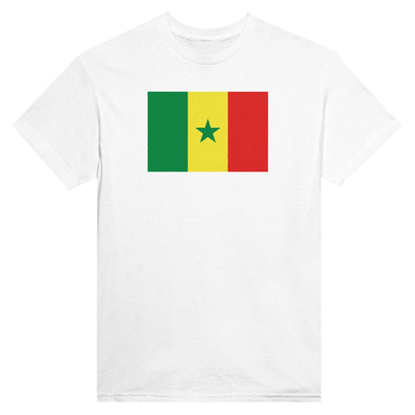 T-shirt Drapeau du Sénégal - Pixelforma 