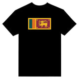 T-shirt Drapeau du Sri Lanka - Pixelforma 