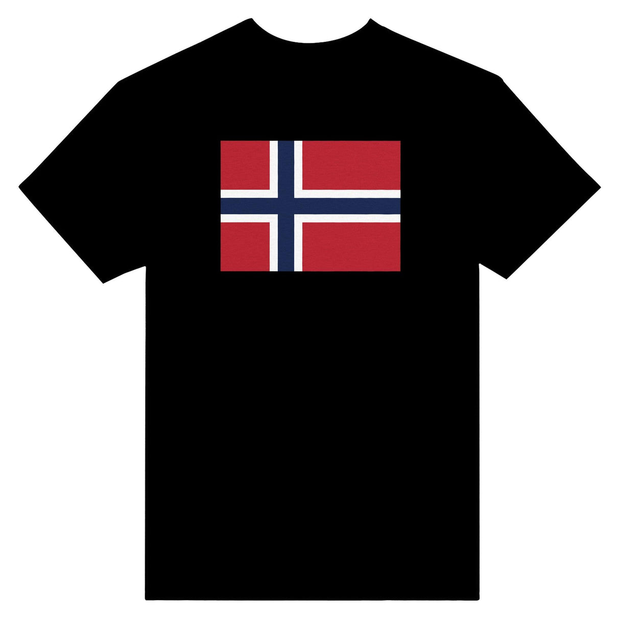 T-shirt Drapeau du Svalbard et de Jan Mayen - Pixelforma