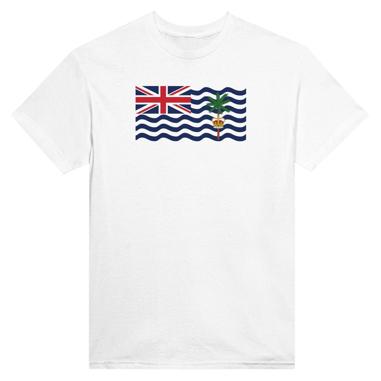 T-shirt Drapeau du Territoire britannique de l'océan Indien - Pixelforma 