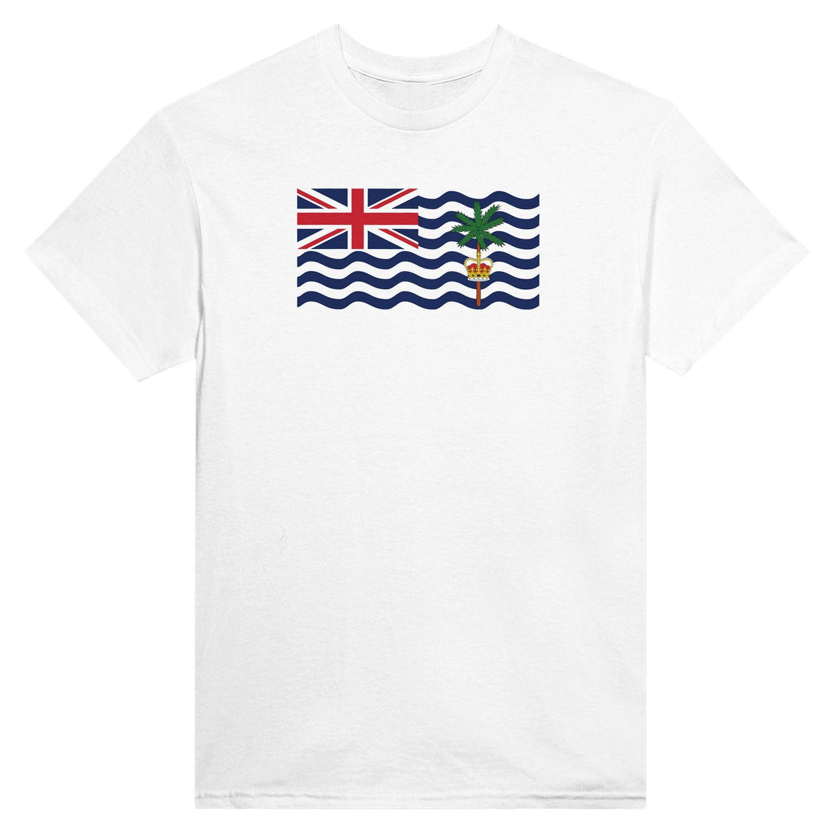 T-shirt Drapeau du Territoire britannique de l'océan Indien - Pixelforma