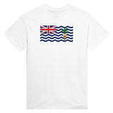 T-shirt Drapeau du Territoire britannique de l'océan Indien - Pixelforma