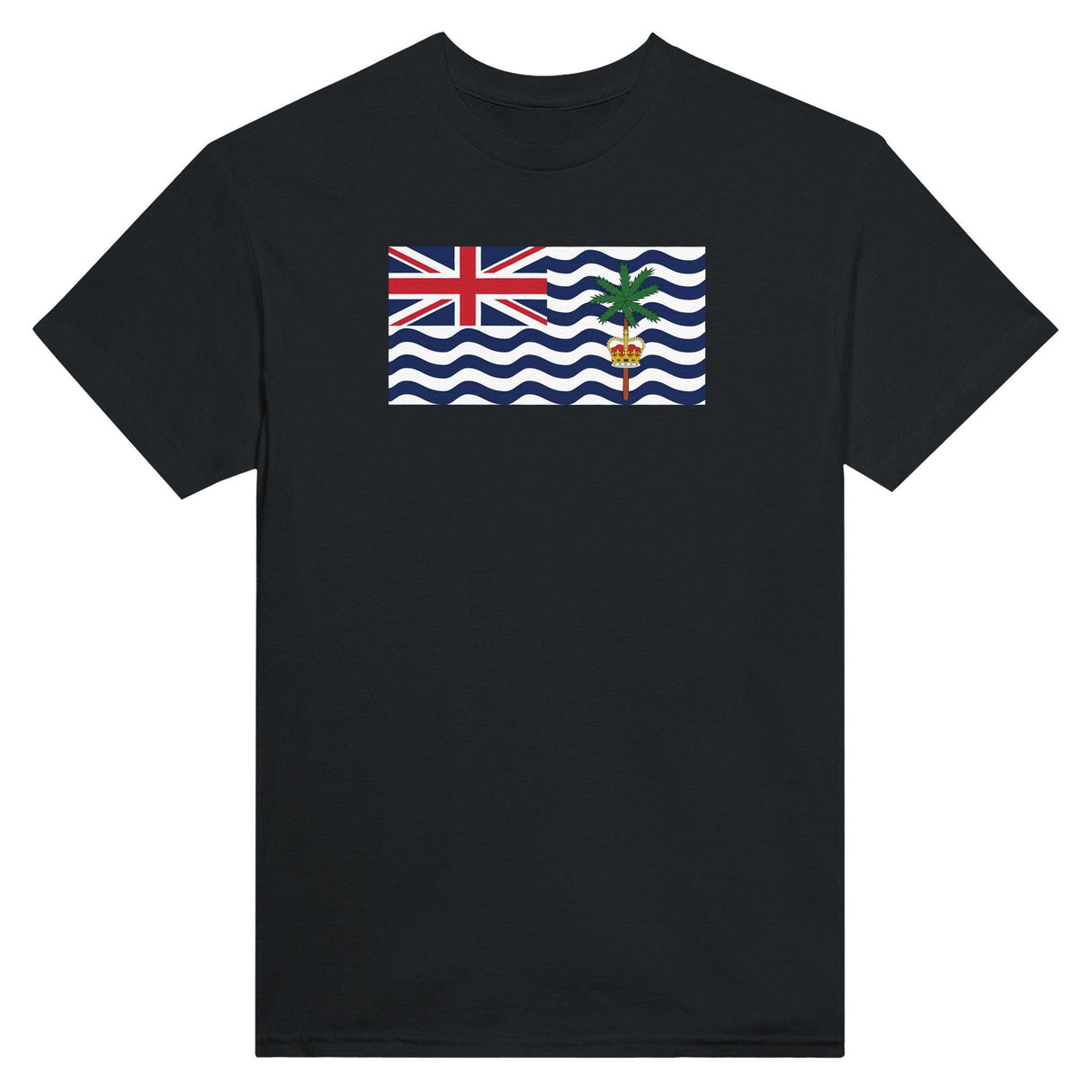 T-shirt Drapeau du Territoire britannique de l'océan Indien - Pixelforma