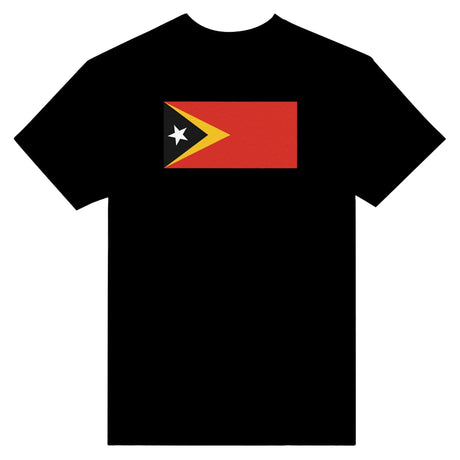 T-shirt Drapeau du Timor oriental - Pixelforma