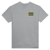 T-shirt Drapeau du Togo en broderie - Pixelforma 