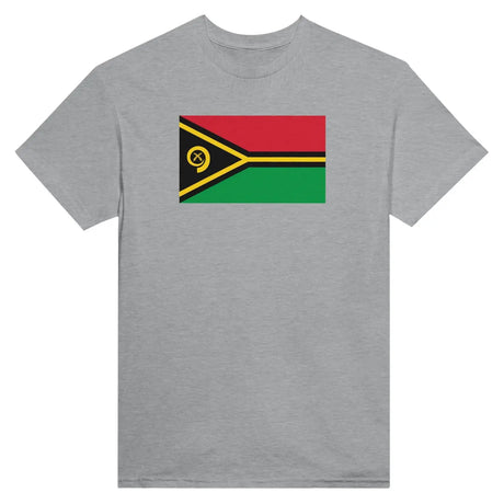 T-shirt drapeau du vanuatu - pixelformaflag