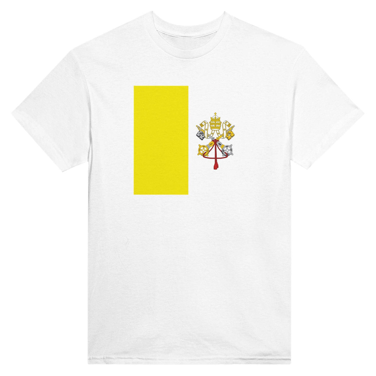 T-shirt Drapeau du Vatican - Pixelforma 