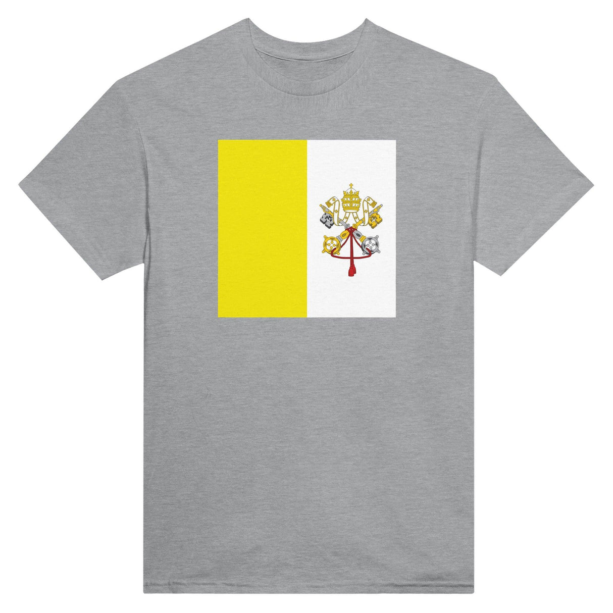 T-shirt Drapeau du Vatican - Pixelforma