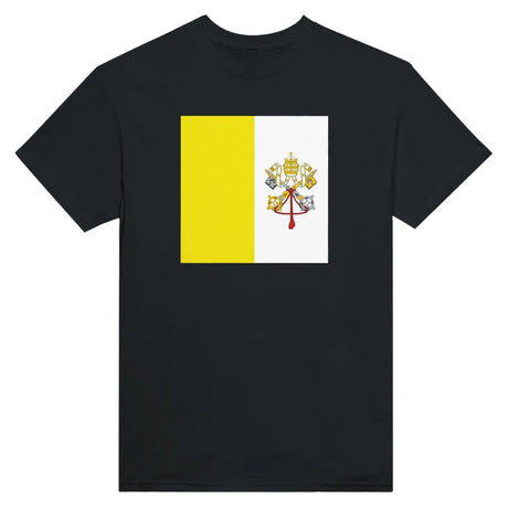 T-shirt drapeau du vatican - pixelformaflag