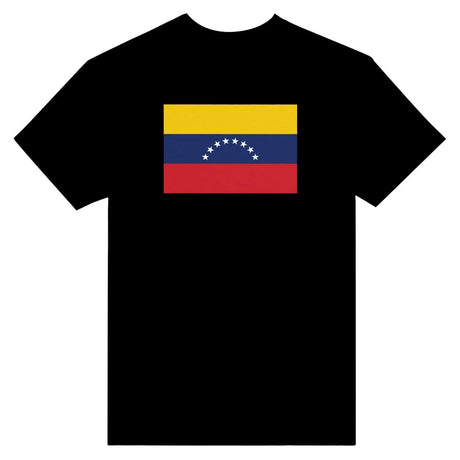 T-shirt drapeau du venezuela - pixelformaflag