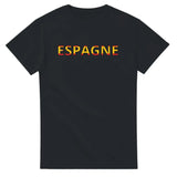 T-shirt drapeau espagne en écriture - pixelforma