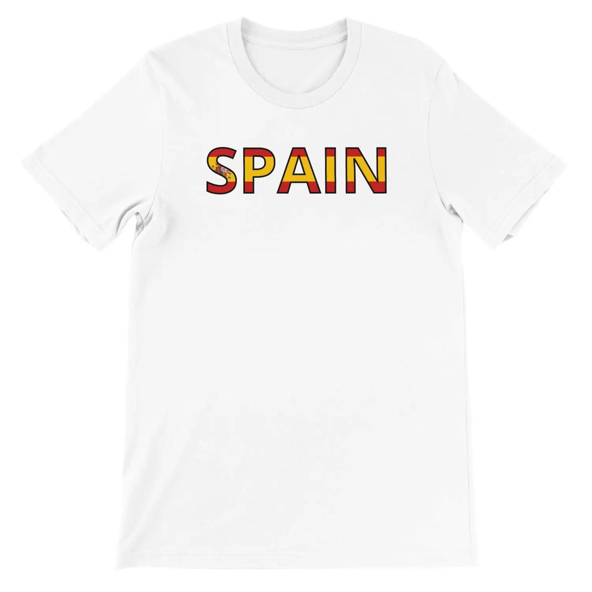 T-shirt drapeau espagne - pixelforma