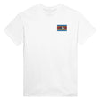 T-shirt drapeau eswatini broderie couleur coton épais