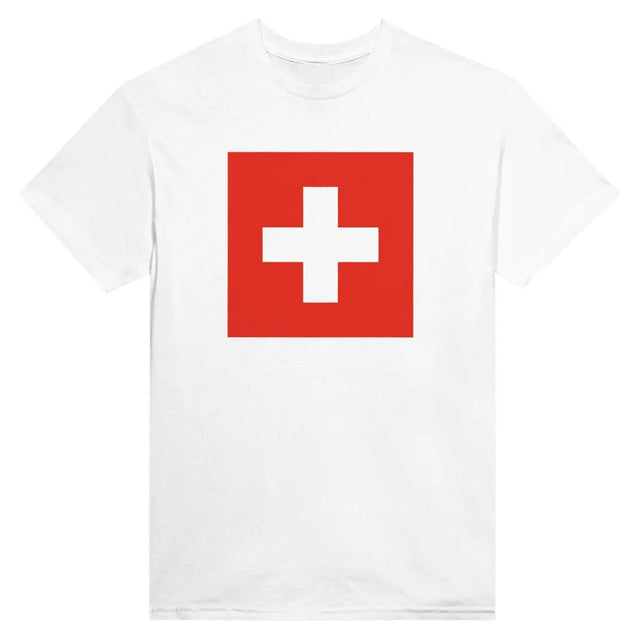 T-shirt Drapeau et armoiries de la Suisse - Pixelforma 