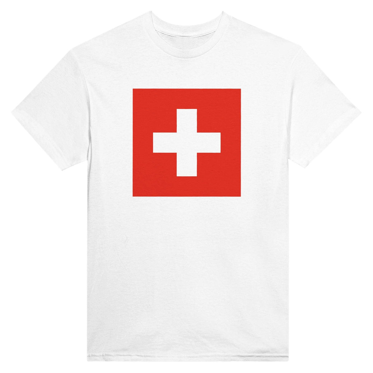 T-shirt Drapeau et armoiries de la Suisse - Pixelforma