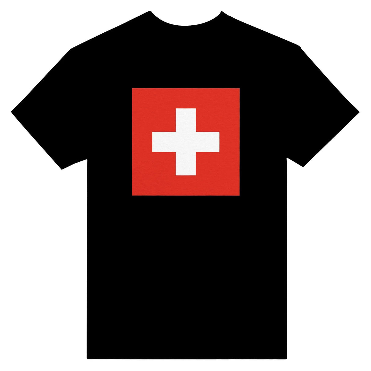 T-shirt Drapeau et armoiries de la Suisse - Pixelforma 