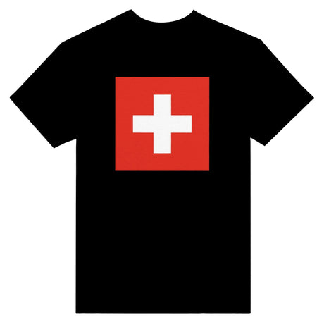 T-shirt Drapeau et armoiries de la Suisse - Pixelforma